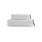 Scalloped Edge Bath Towels – Soft & Absorbent Towels for Bathroom, Quick-Drying Cotton Towels