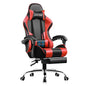 Gaming Chair with Footrest, Lumbar Support, Adjustable Height, Swivel Seat, Headrest.