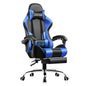 Gaming Chair with Footrest, Lumbar Support, Adjustable Height, Swivel Seat, Headrest.