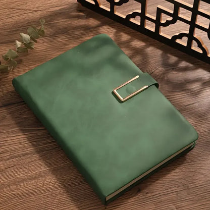 Retro Notebook Soft Leather Cover 200/360 Pages Agenda for Students Business Office School.