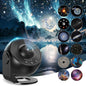Galaxy Projector for Bedroom, HD Image Projector, Adjustable Light Knob, 13 Film Discs, for Kids.