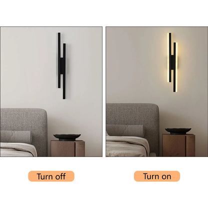 Set the Perfect Mood! 10W Dimmable LED Wall Sconce with Adjustable Color Temperature, Lighting.