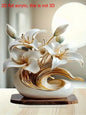 1 piece of lily desktop decoration ornament for living room desktop and office.