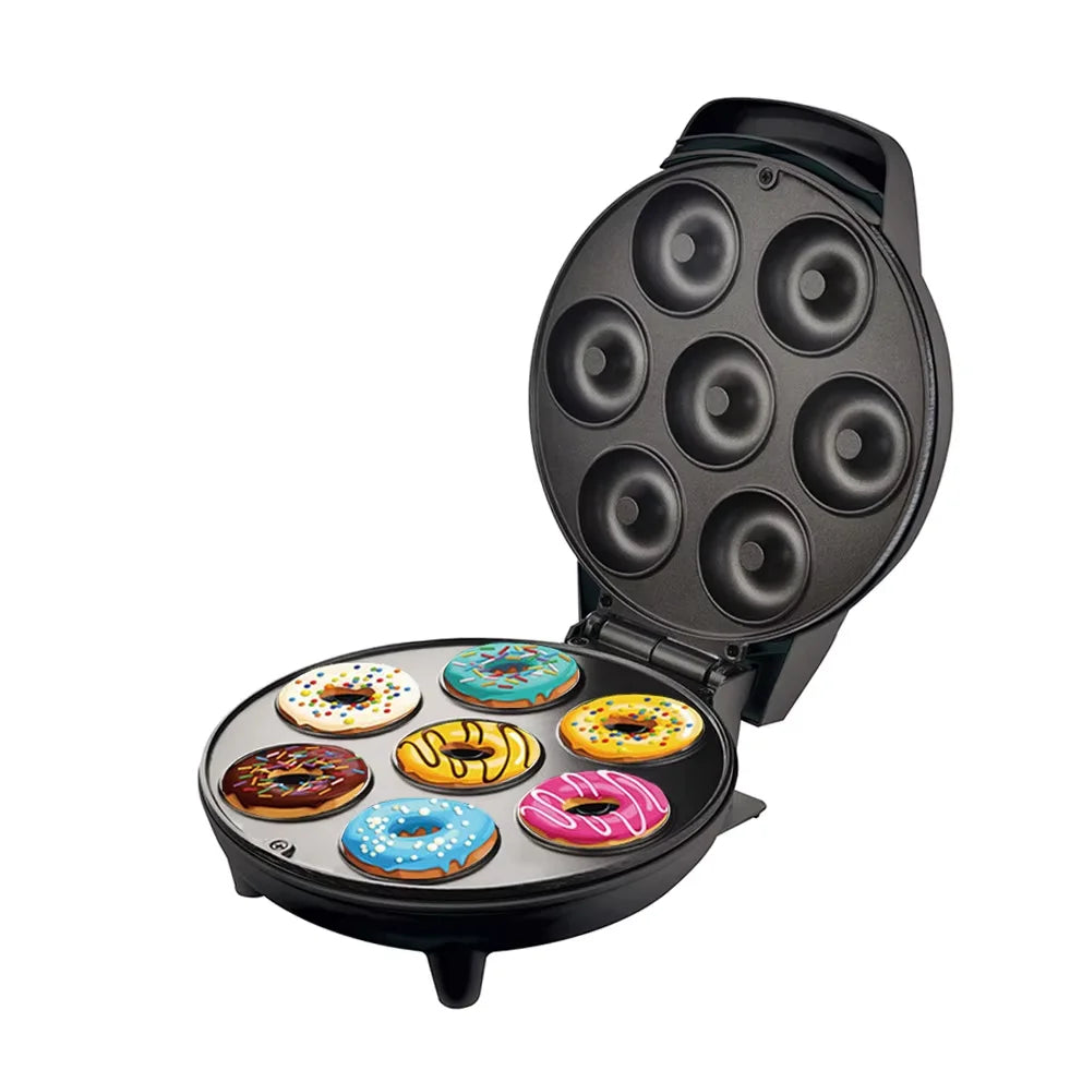 1200w High-power Electric Donut Machine- Multi-functional Automatic Heating and Breakfast Machine