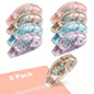 8-pack handmade office stickers, stamps, notes, large capacity double-sided glue tape.