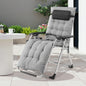 Zero Gravity Recliner Patio Lounge Chair Folding Portable with Cup Holder, Removable Cushion.