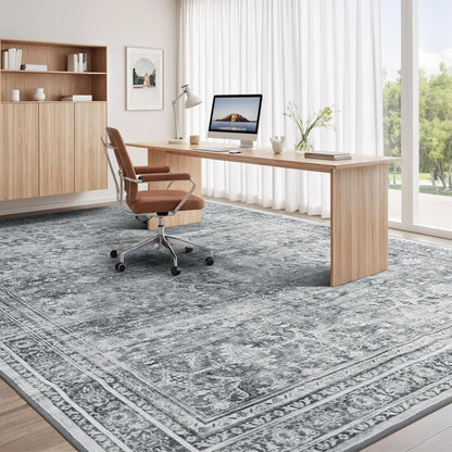 Modern Gray Area Carpet