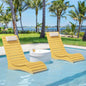 Pool Lounge Chairs Set of 2, Pool Lounge Chairs up to 10-Inches of Water, with Headrest.
