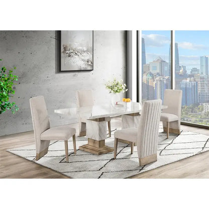 Natural Dining Table Set