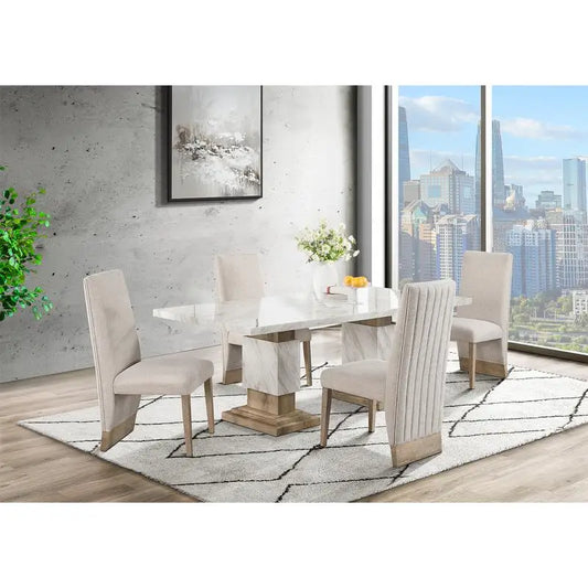 Natural Dining Table Set