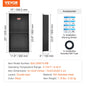 SucceBuy No Tile Shower Niche Stainless Steel, Wall Recessed, Shelves for Shower Soap Storage.
