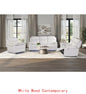 3-Piece Reclining Sofa Set with LED Lights – Sofa, Loveseat & Recliner for Living Room.