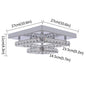 Crystal Chandelier Luxury Ceiling Lights Led Kitchen & Dining.