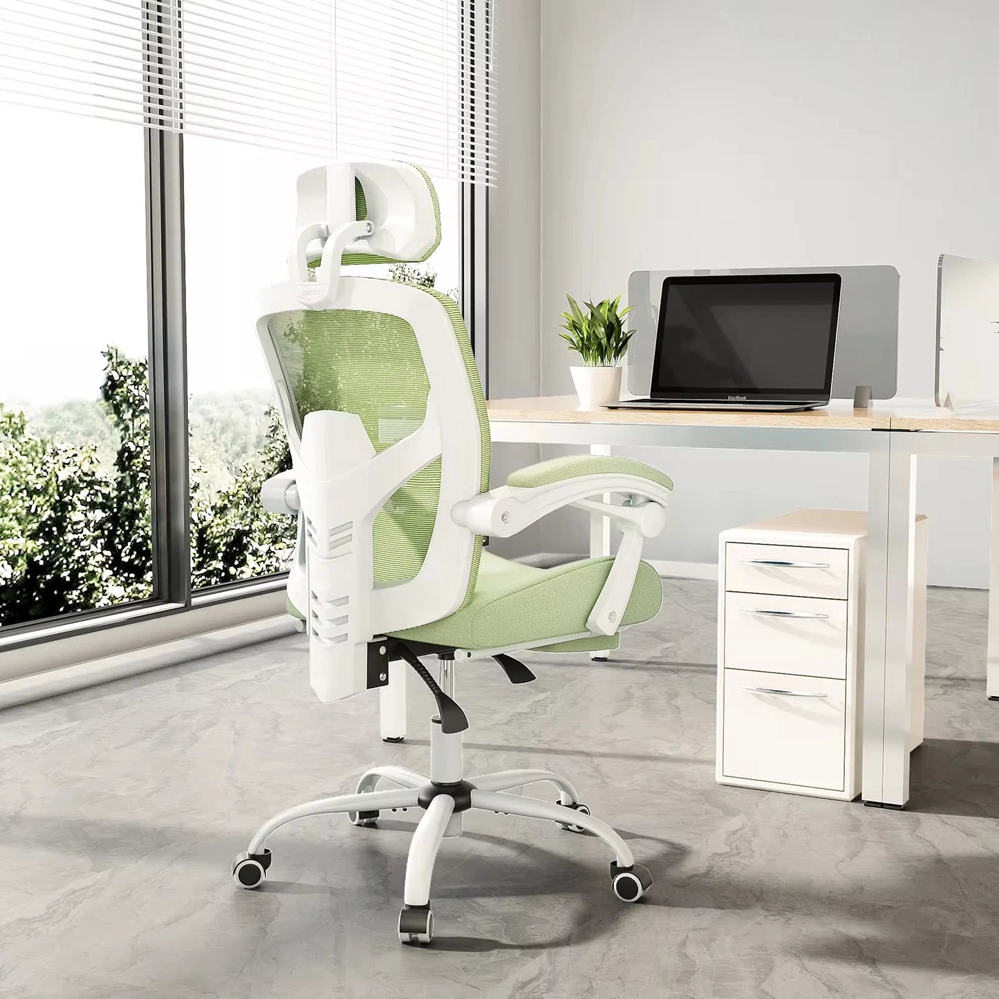 Ergonomic Reclining High Back Mesh Rocking Gaming Chair.