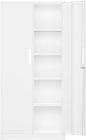 Metal Garage Storage Cabinet, Locking Doors & Adjustable Shelves Tall Storage for Home