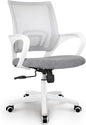 NEO CHAIR Black Mesh Gaming Office Chair Mid Back Lumbar Support Adjustable Height, Swivel.