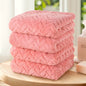 Solid Color Towel Set of 4pcs, Ultra Soft   Highly Absorbent, 4 Color Options.