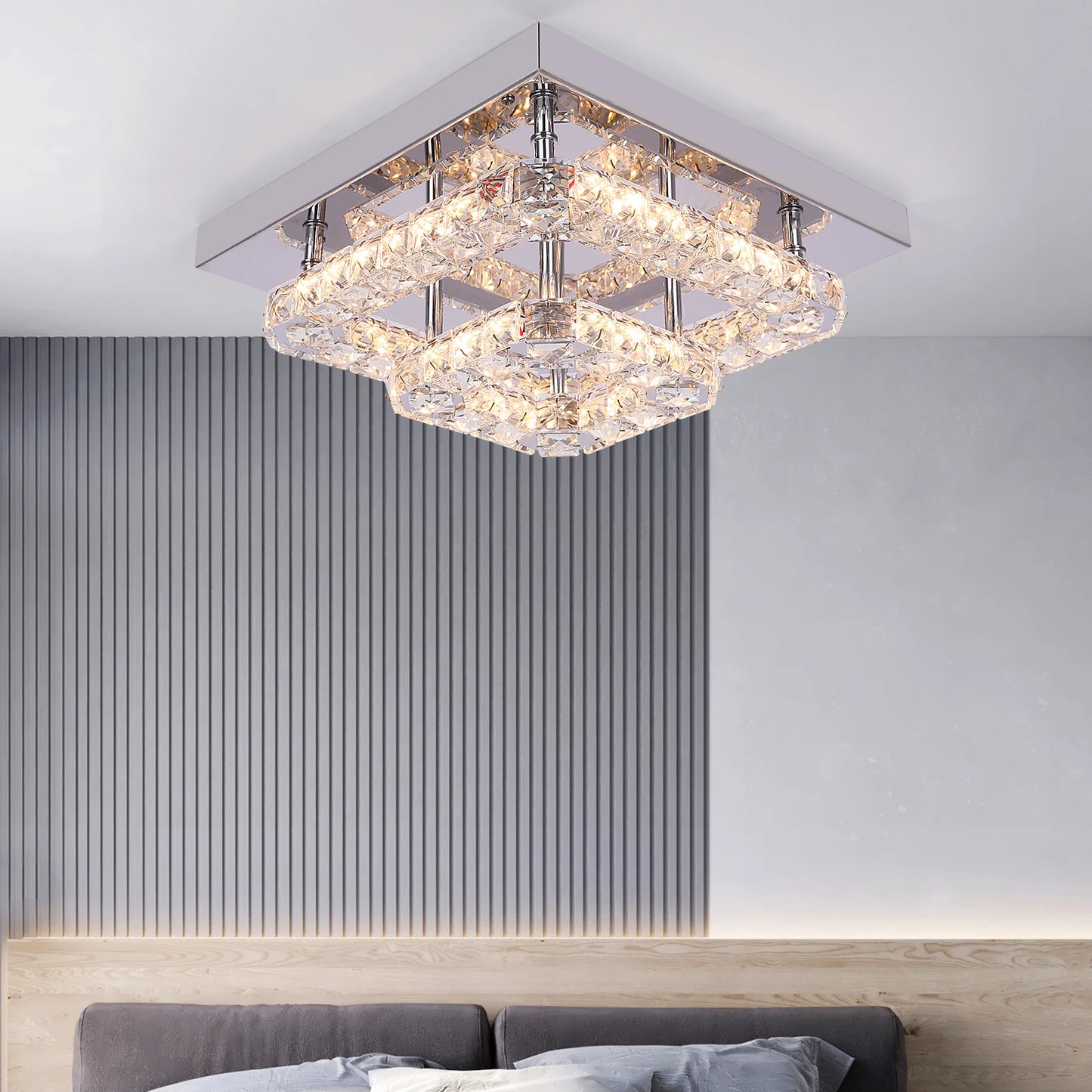 Crystal Chandelier Luxury Ceiling Lights Led Kitchen & Dining.