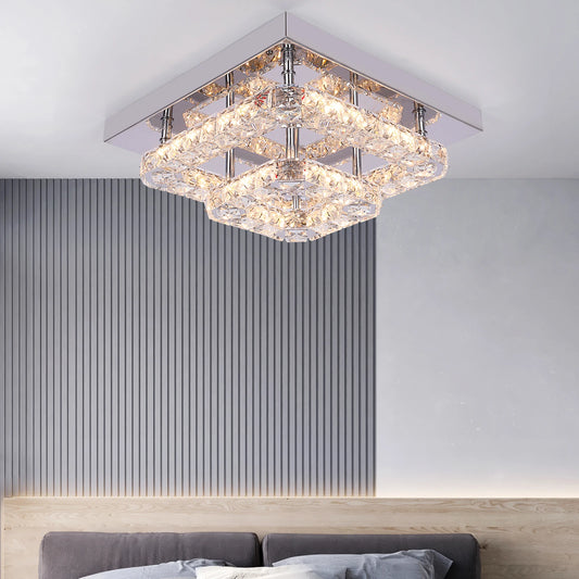 Crystal Chandelier Luxury Ceiling Lights Led Kitchen & Dining.