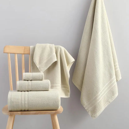 6 Piece Luxury Bath Towel Set 100 Cotton Towels for Bathroom.