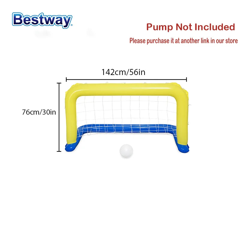 Bestway 52133 Inflatable Basketball Swim Set, Floating Pool Game, Pool Toys