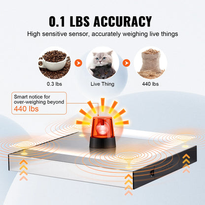 Split Type Digital Shipping Scale Postal Mailing Weighing Scale with HD LCD Screen for Luggage.