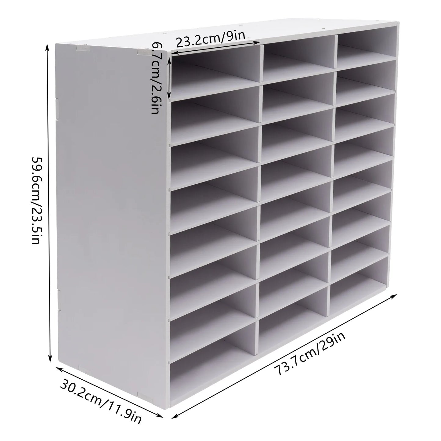 Office Filing Trays, Document Letter Rack Desk Organizer, Paper Storage Holder, Desktop Mail Sorter Organizer
