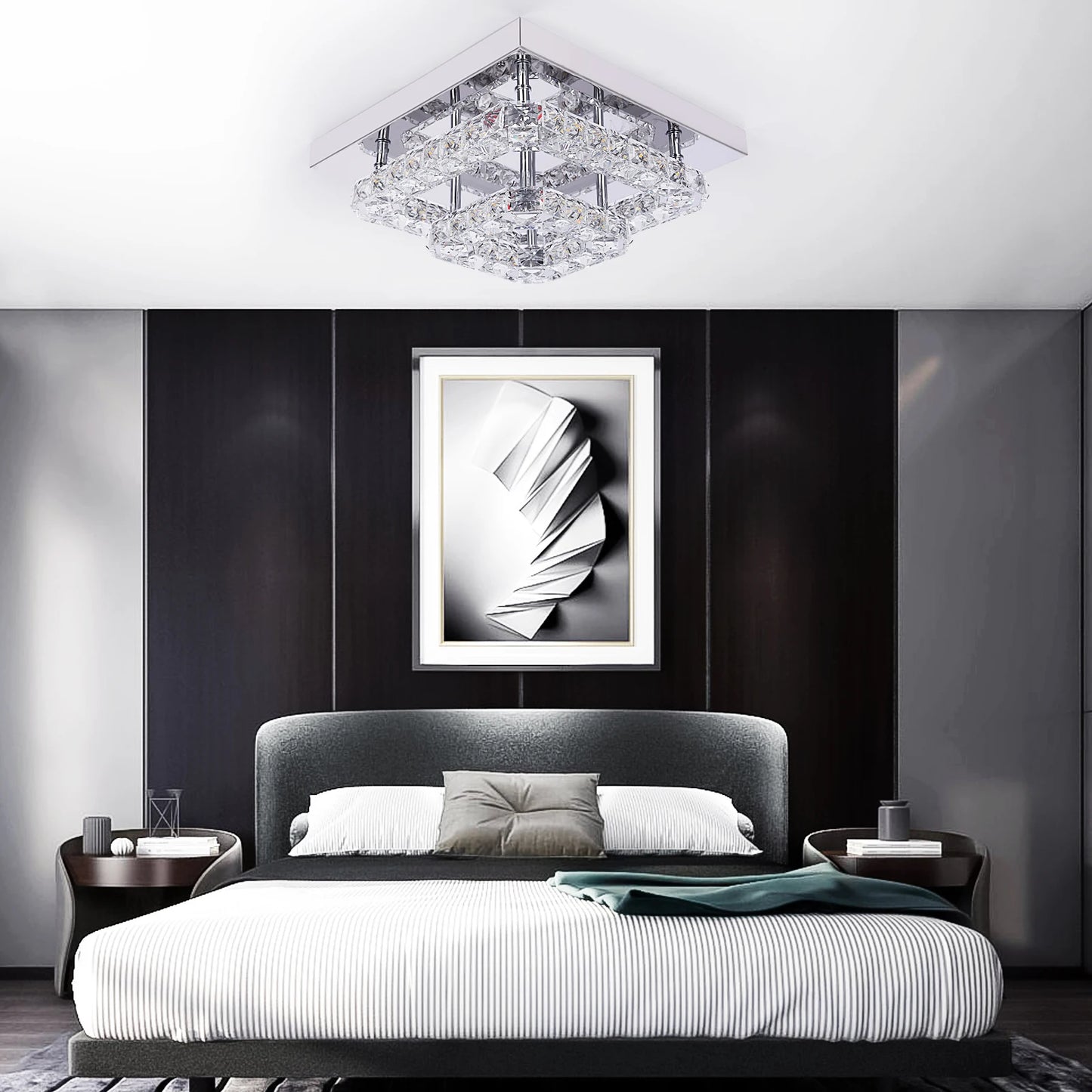 Crystal Chandelier Luxury Ceiling Lights Led Kitchen & Dining.