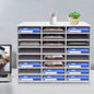 Office Filing Trays, Document Letter Rack Desk Organizer, Paper Storage Holder, Desktop Mail Sorter Organizer
