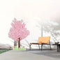 Artificial Cherry Trees Indoor Decor: Handmade Natural Fake Cherry Blossom Tree.