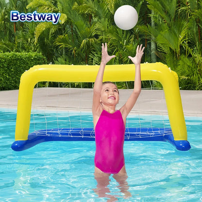 Bestway 52133 Inflatable Basketball Swim Set, Floating Pool Game, Pool Toys