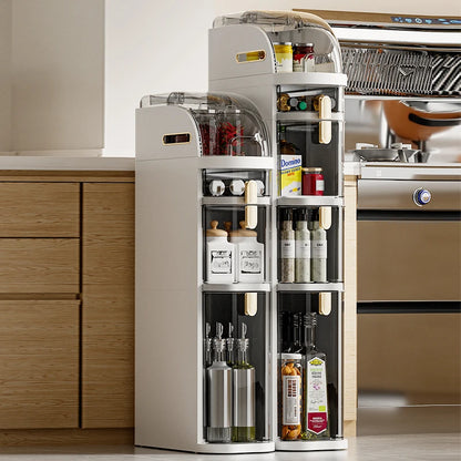 1 Piece Plastic 18Cm Narrow Size Gap Storage Cabinet Drawer, for Bathroom.