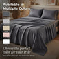 Cooling Bamboo Bed Sheets Set for Twin, Full, Queen, King and California King Size Bed.