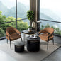 2-Piece Luxury Dining Chairs Microfiber Leather Padded Seat Modern for Home Office & Dining Room