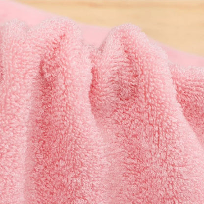 6PCS Red Bamboo Fiber Towels Sets Home Bath, Face Towel Thick Absorbent Luxury
