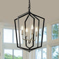 4 Light Luxury Chandeliers Farmhouse Industrial Pendant Lighting Classic Lantern.