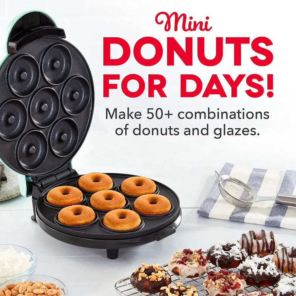 1200w High-power Electric Donut Machine- Multi-functional Automatic Heating and Breakfast Machine