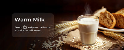 Milk Frother and Steamer, 8-in-1 Electric Frother for Coffee, Detachable Milk Steamer- Dishwasher Safe.
