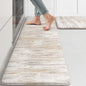 Anti Fatigue Kitchen Mats for Floor 2 Piece, Cushioned Abstract Kitchen Rugs, Memory Foam.