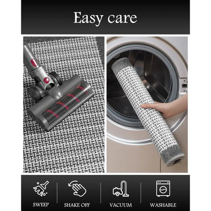 Non-Slip Kitchen Rugs Sets of 2 Extra Large Runner Rugs, Washable.