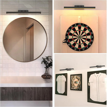 16in Wireless Art Light for Paintings CCT Dimmable Recharging, with Remote Control.