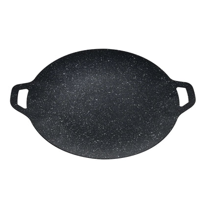 28-34CM Outdoor BBQ Grill Pan, Non-Stick Stovetop Baking Tray, Roasting Grill Plate.