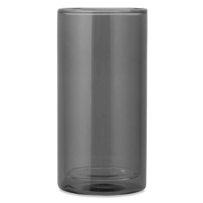 6-Pack 16oz Double Wall Glass Set, Insulated Drinking Glasses for Iced Beverages & Cocktails.