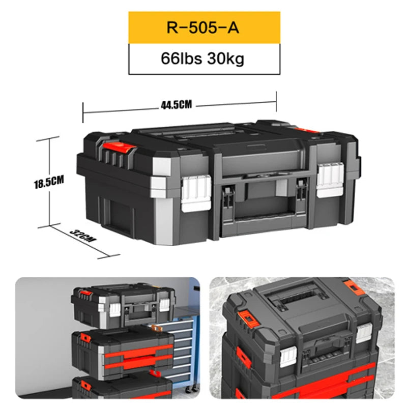 Electrical Appliances. For sale separately. Stackable roller toolbox, plastic portable folding storage box.