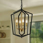 4 Light Luxury Chandeliers Farmhouse Industrial Pendant Lighting Classic Lantern.