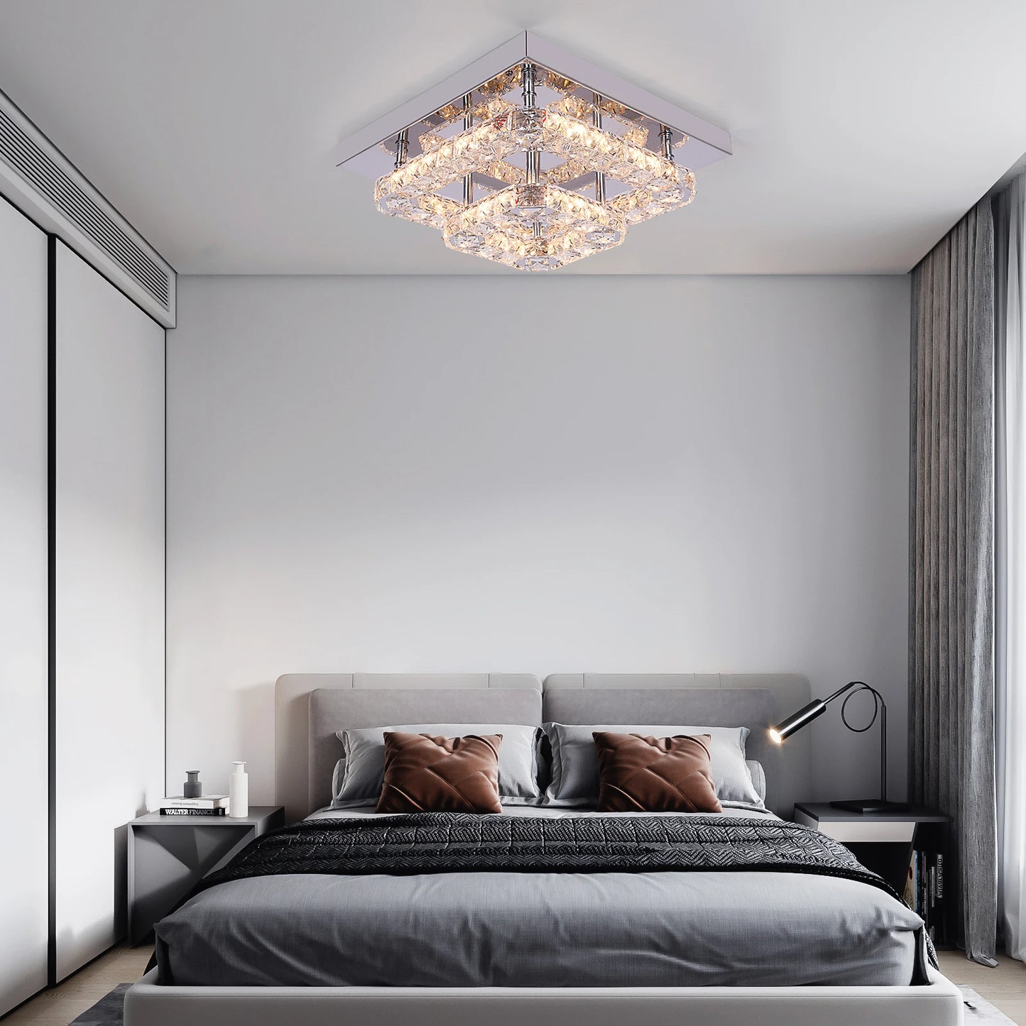 Crystal Chandelier Luxury Ceiling Lights Led Kitchen & Dining.