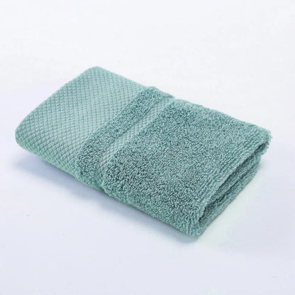 Solid Color Cotton Super Absorbent Hand Towel Face Hand Towel Thicken Soft Bathroom Towels.