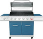 Royal Gourmet GA6402B 6 Burner Propane Gas Grill with Side Burner and Warming Rack, Cabinet Style Gas BBQ Grill