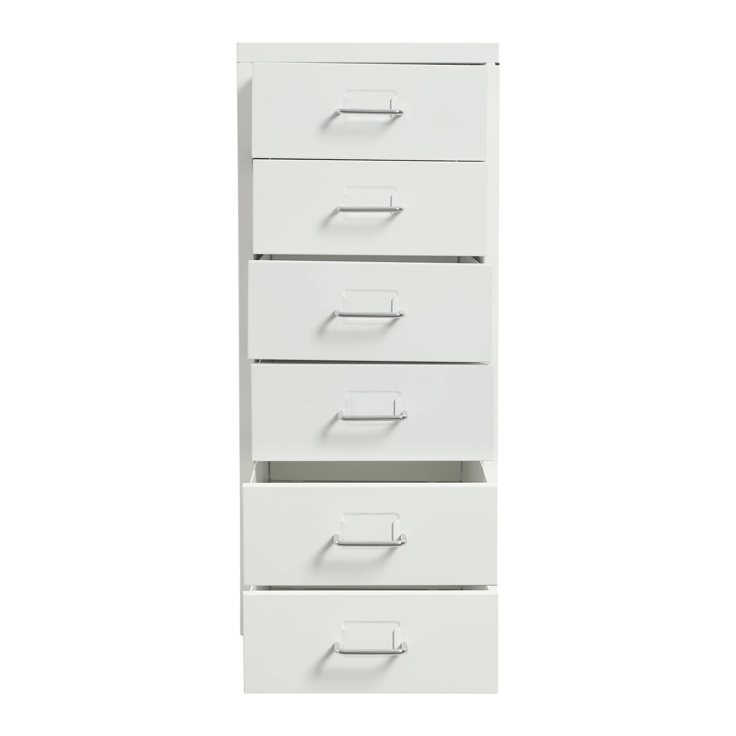 6 Drawer File Cabinet with Lock, Filing Storage Cabinets with Wheels, Organizer for Home Office Study.