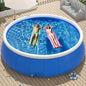 Inflatable Pool 244x63 Butterfly Coil Mesh Pool for Kids and Adults, Outdoor Fun, Easy Setup.